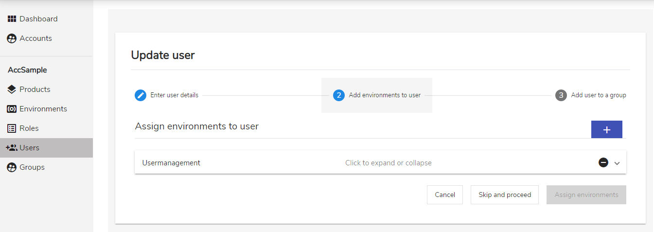 Update User