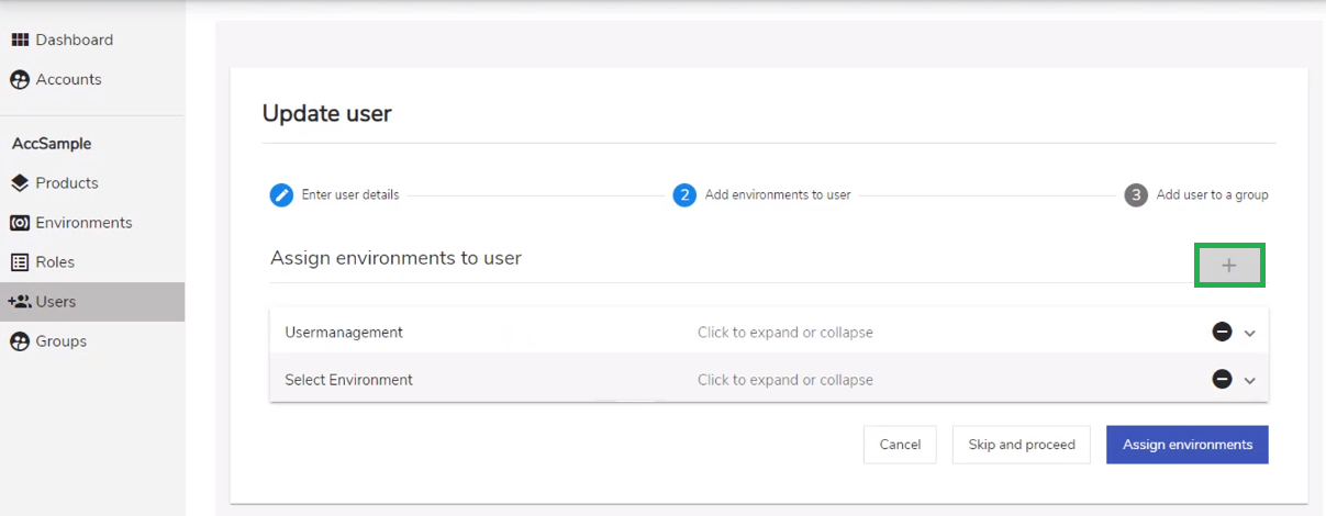 Update User