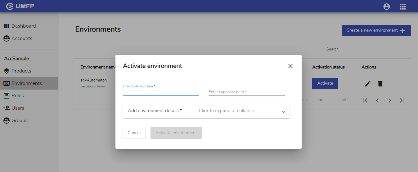 Activate Environment