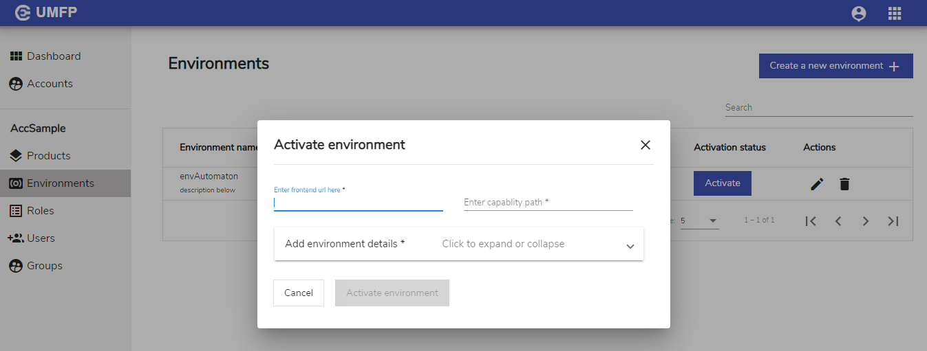 Activate Environment