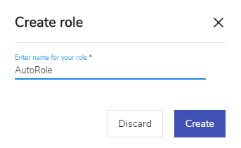 Create Role