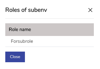 View Roles